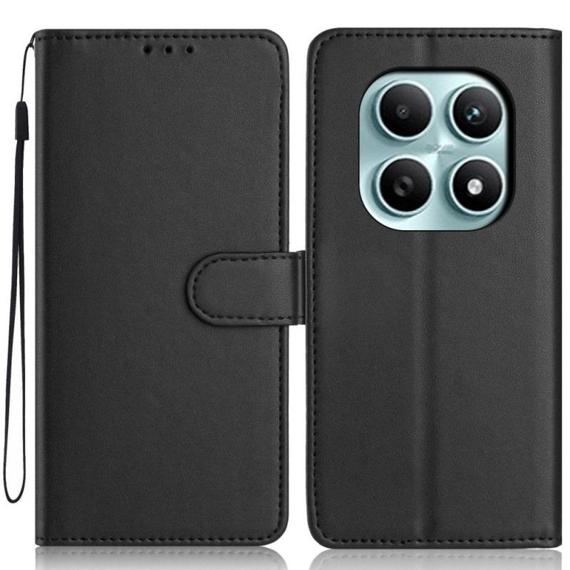 Housse Xiaomi Redmi Note 15 5G / Poco M8 5G Simili Cuir Uni