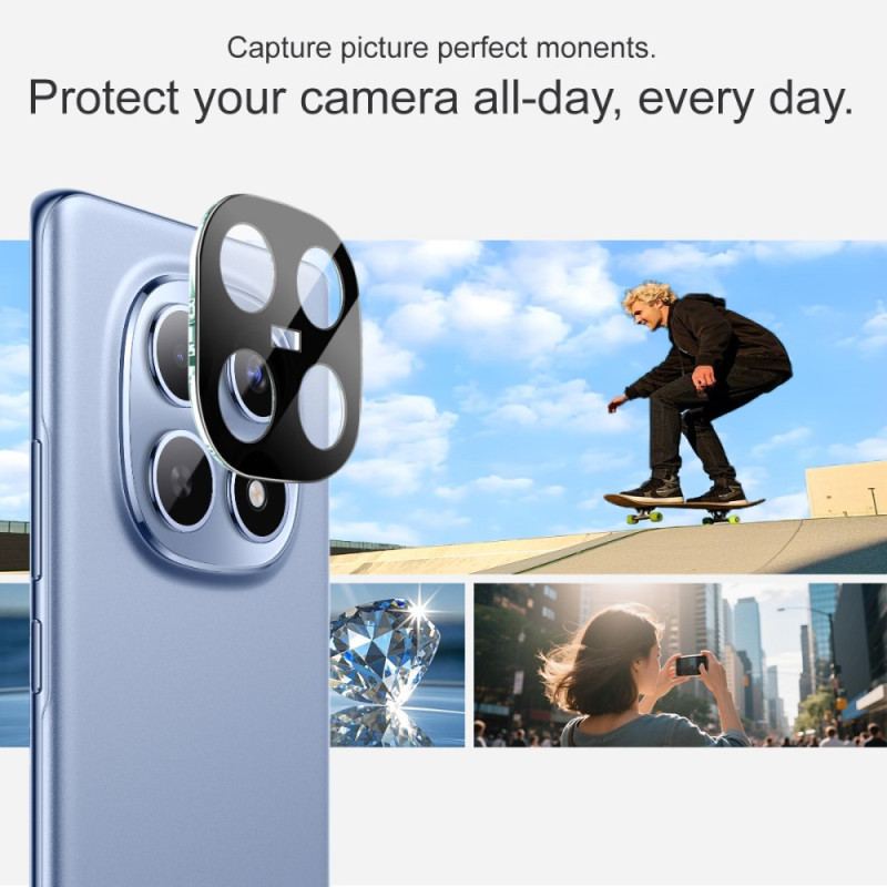 Lentille de Protection en Verre Trempé pour Écran Xiaomi Redmi Note 15 5G / Poco M8 5G (version noire)