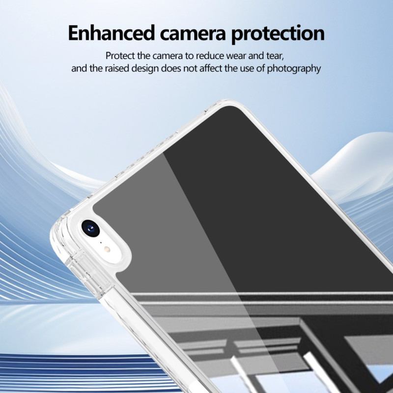 Coque iPad (2025) / 10.9 (2022) Hybride avec Porte-Stylet