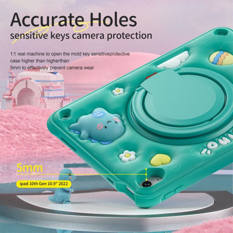 Coque iPad (2025) / 10.9 (2022) Multicouche à Bandoulière