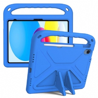 Coque iPad (2025) / 10.9 (2022) Poignée Portable et Support Pliable