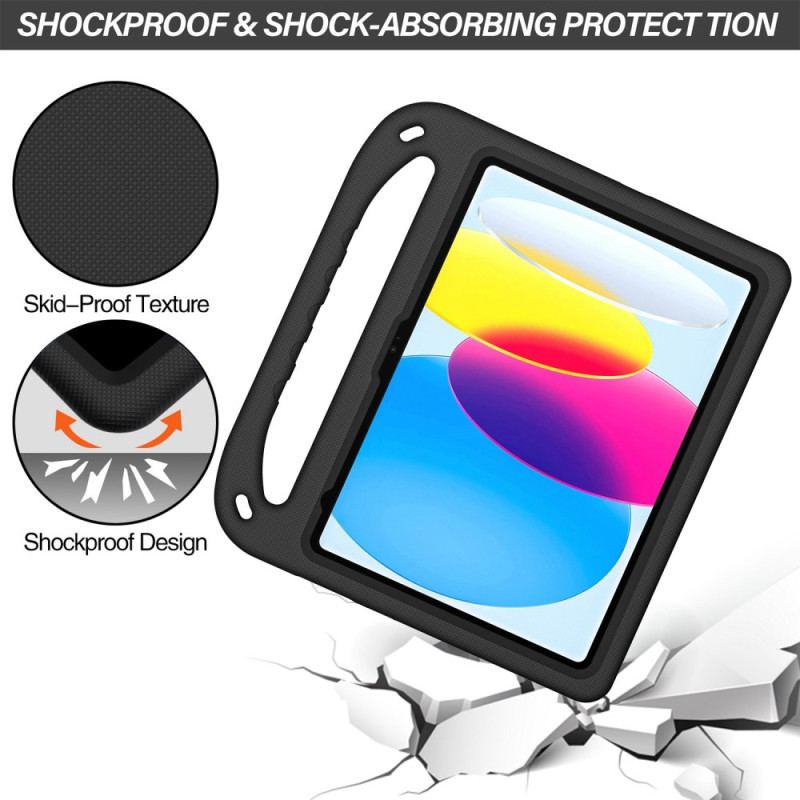Coque iPad (2025) / 10.9 (2022) Poignée Portable et Support Pliable