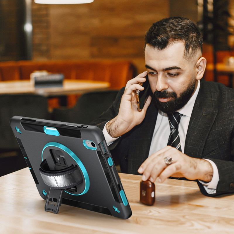 Coque iPad (2025) / 10.9 (2022) Robuste avec Support Rotatif à