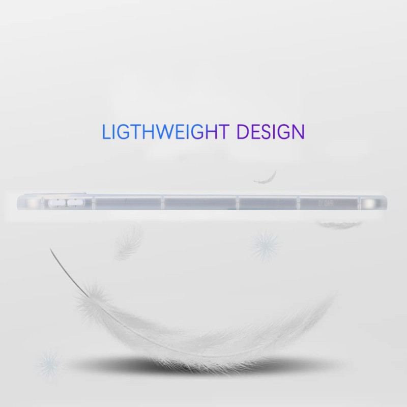 Coque iPad (2025) / 10.9 (2022) Silicone Design Marbre