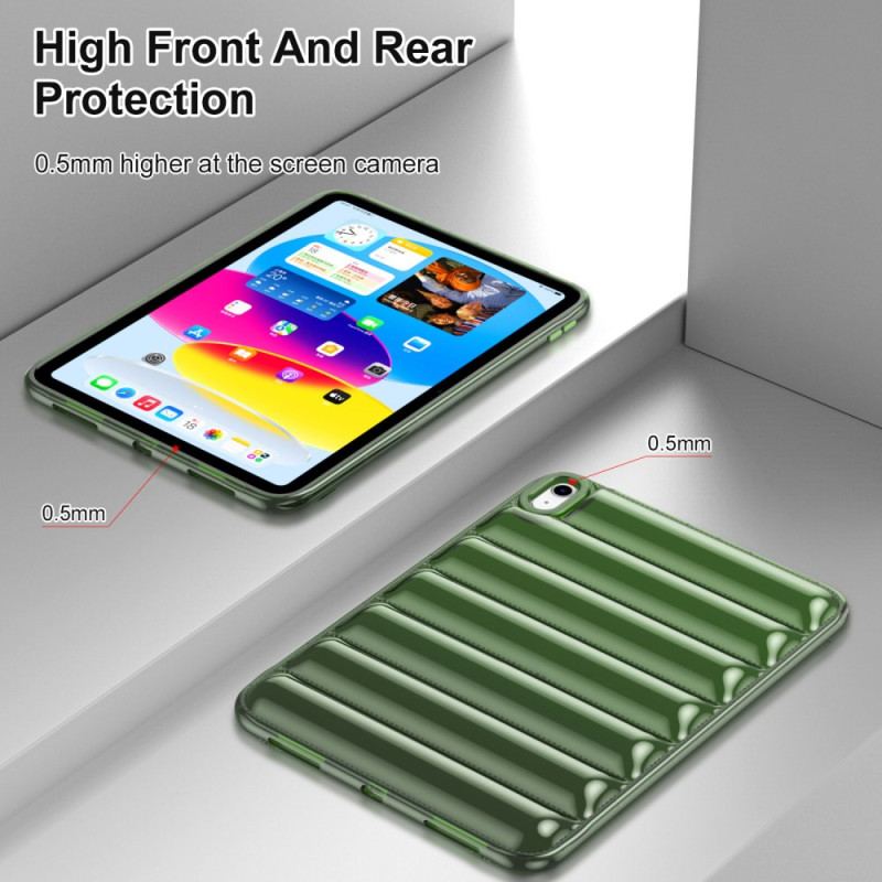 Coque iPad (2025) / 10.9 (2022) Style Doudoune