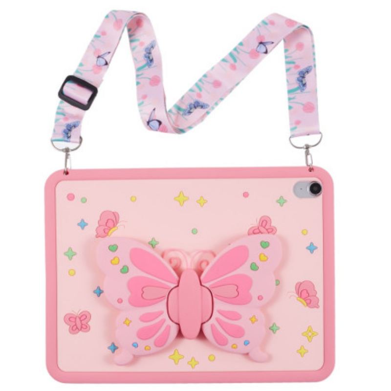 Coque iPad (2025) / 10.9 (2022) Support Papillon Pliable