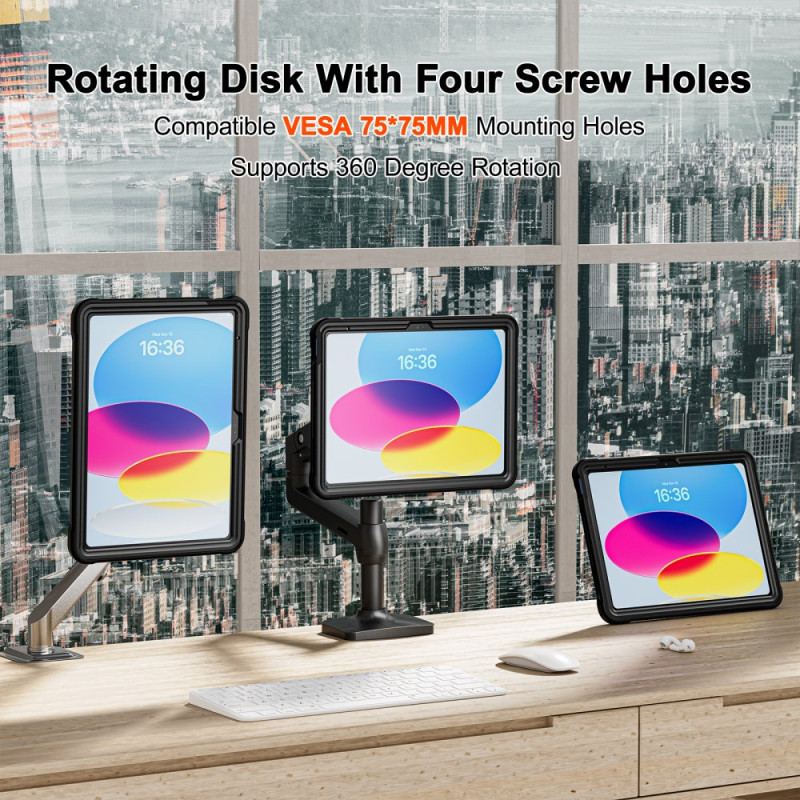 Coque iPad (2025) / 10.9 (2022) Support Réglable Intégré