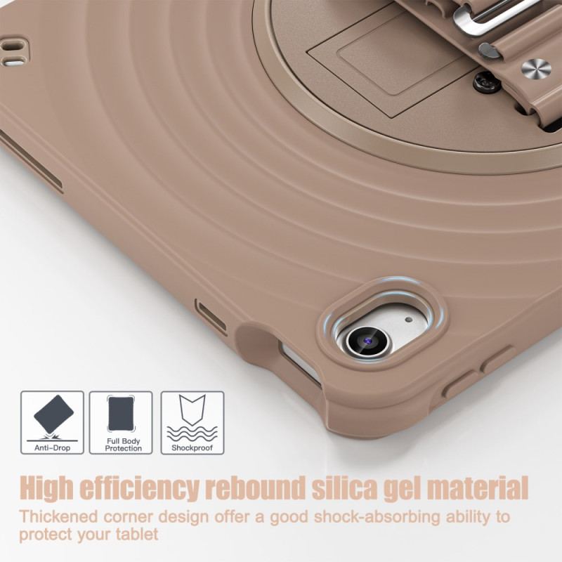 Coque iPad (2025) / 10.9 (2022) Support Rotatif à 360 Degrés et Bandoulière