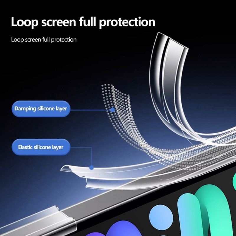 Coque iPad (2025) / 10.9 (2022) Transparente Porte-Stylet