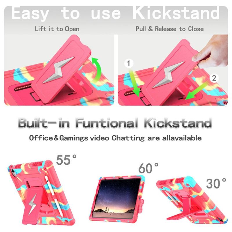 Coque iPad (2025) / 10.9 (2022) Triple Protection avec Bandoulière