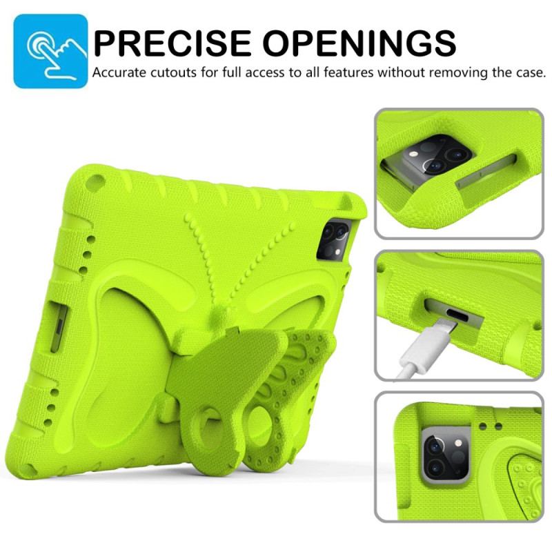Coque iPad Air 13 (2025) (2024) / Pro 13 (2025) (2024) / Pro 12.9 pouces Papillons
