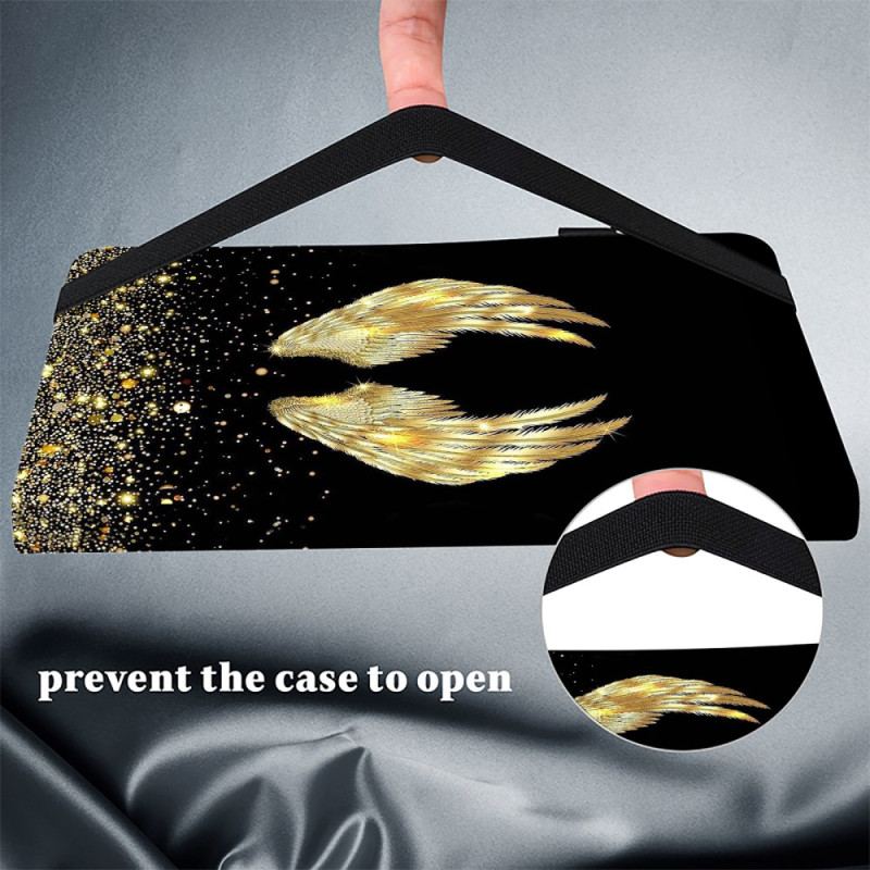 Étui Folio iPad (2025) / 10.9 (2022) Ailes d'Or