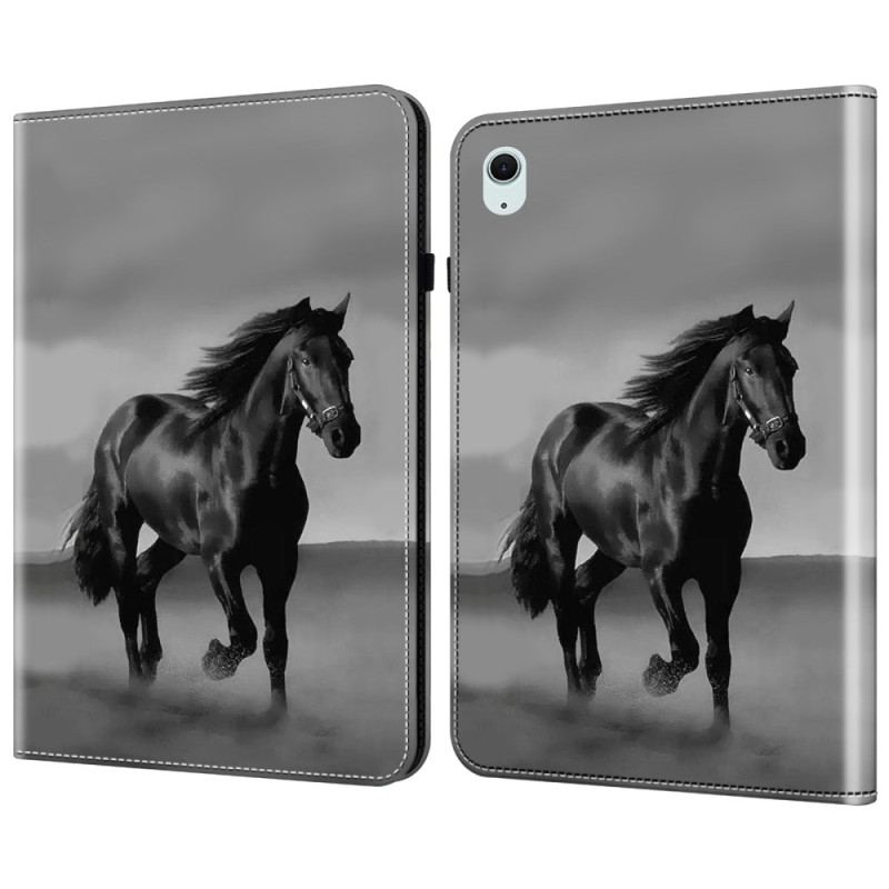Étui iPad (2025) / 10.9 (2022) Cheval Noir