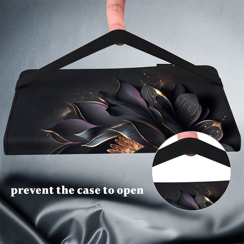 Étui iPad (2025) / 10.9 (2022) Rose Noire