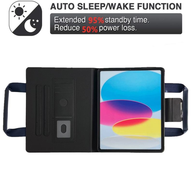 Étui iPad (2025) / 10.9 (2022) Style Sacoche