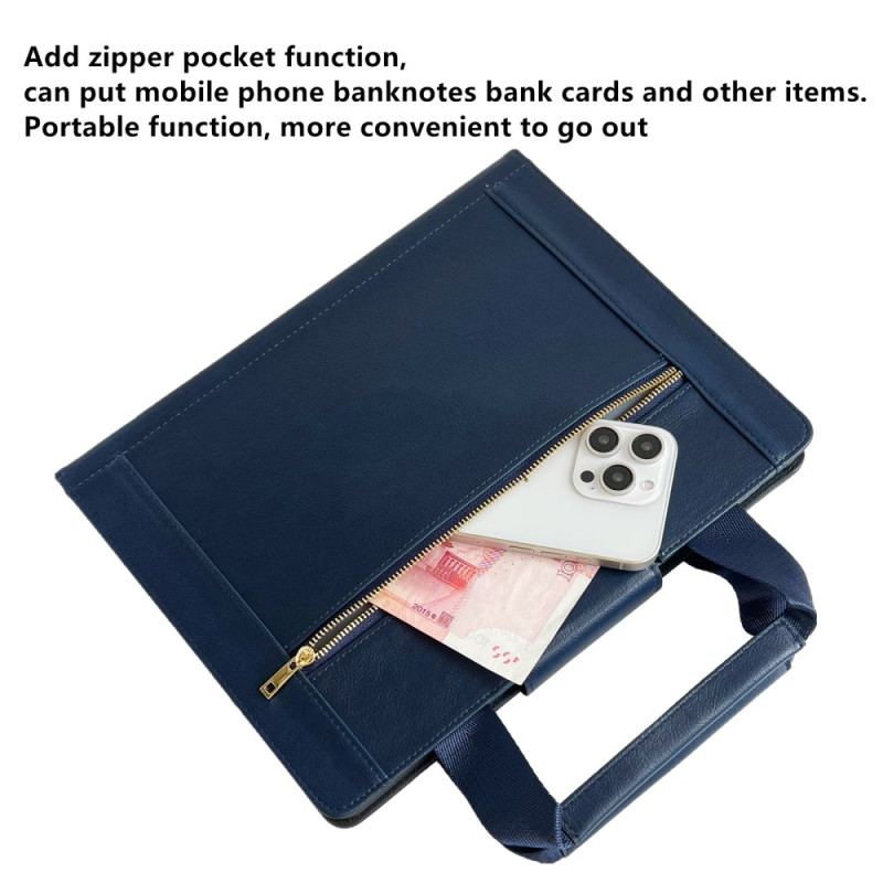 Étui iPad (2025) / 10.9 (2022) Style Sacoche