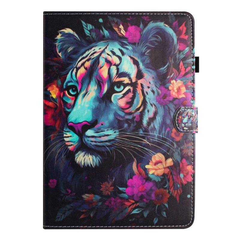 Étui iPad (2025) / 10.9 (2022) Tigre Coloré
