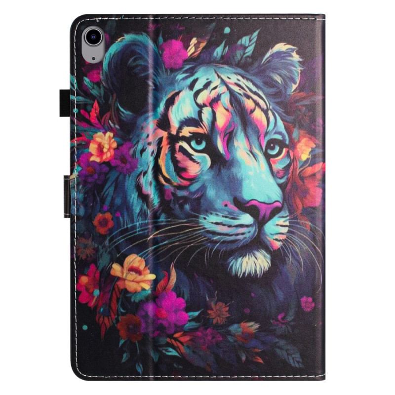 Étui iPad (2025) / 10.9 (2022) Tigre Coloré