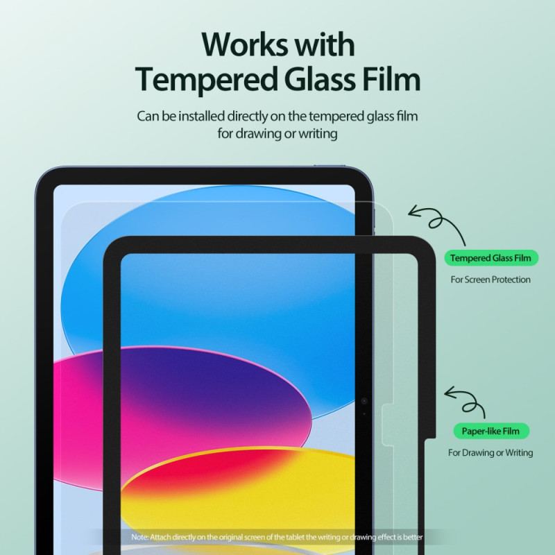 Film de Protection pour Écran iPad (2025) / 10.9 (2022) Naad Series DUX DUCIS