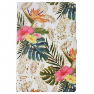 Housse iPad (2025) / 10.9 (2022) Ananas Dorés