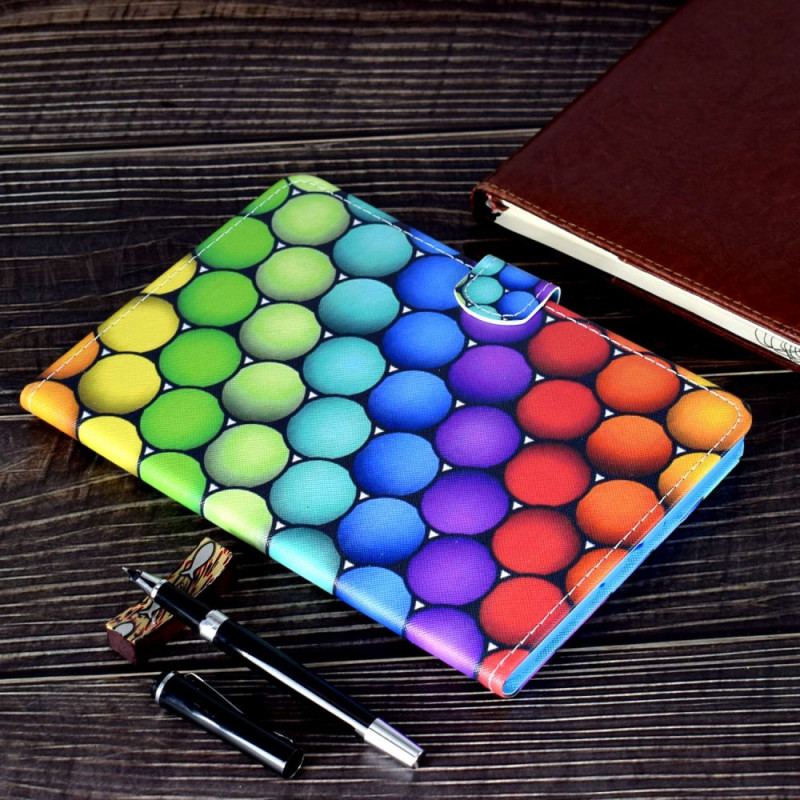 Housse iPad (2025) / 10.9" (2022) Design Géométrique