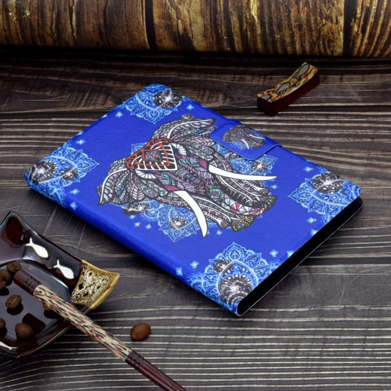 Housse iPad (2025) / 10.9" (2022) Éléphant Tribal