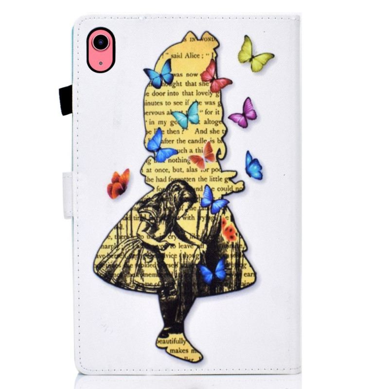 Housse iPad (2025) / 10.9" (2022) Fille aux Papillons