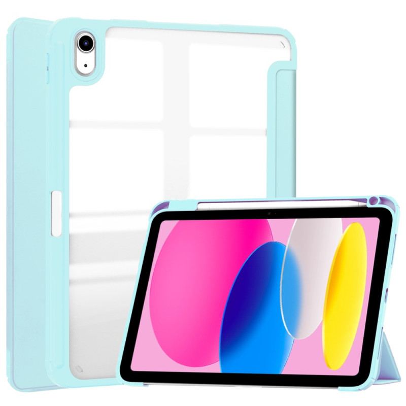 Smart Case iPad (2025) / 10.9 (2022) Dos Transparent Acrylique