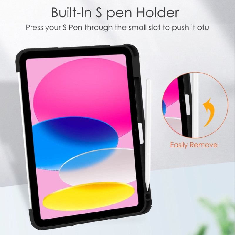 Smart Case iPad (2025) / 10.9 (2022) Dos Transparent Acrylique