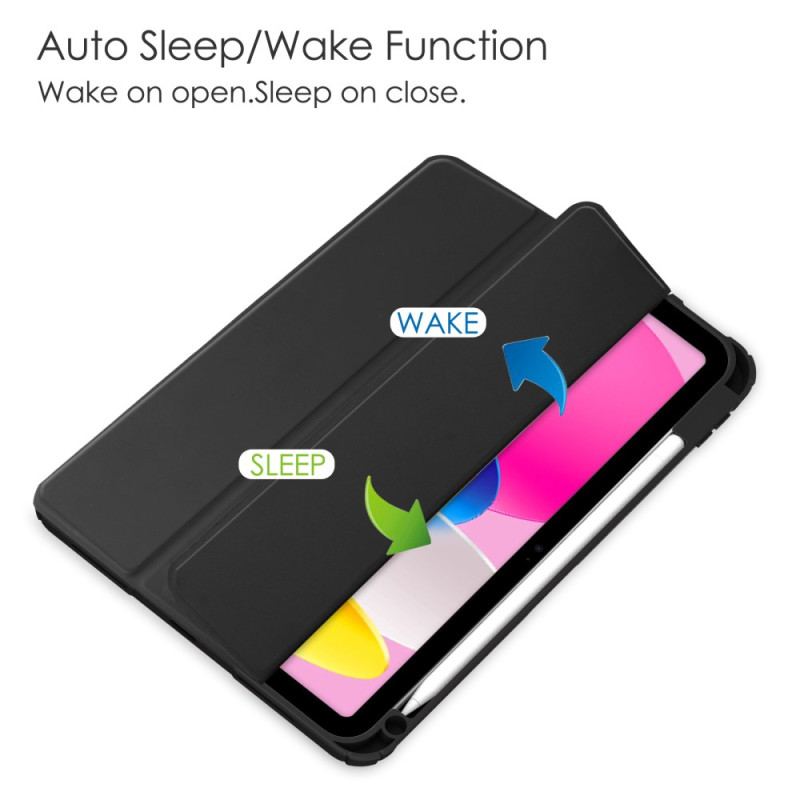 Smart Case iPad (2025) / 10.9 (2022) Dos Transparent Acrylique