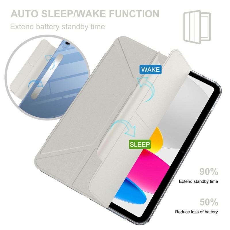 Smart Case iPad (2025) / 10.9 (2022) Support Multi-Angles