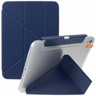 Smart Case iPad (2025) / 10.9 (2022) Support Origami et Porte-Crayon Détachable
