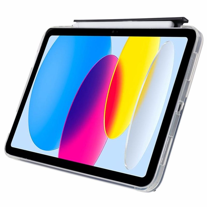 Smart Case iPad (2025) / 10.9 (2022) Support Origami et Porte-Crayon Détachable