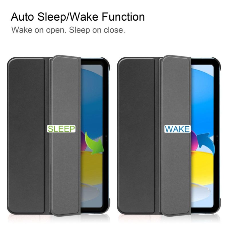 Smart Case iPad (2025) / 10.9" (2022) Trois Volets Classique