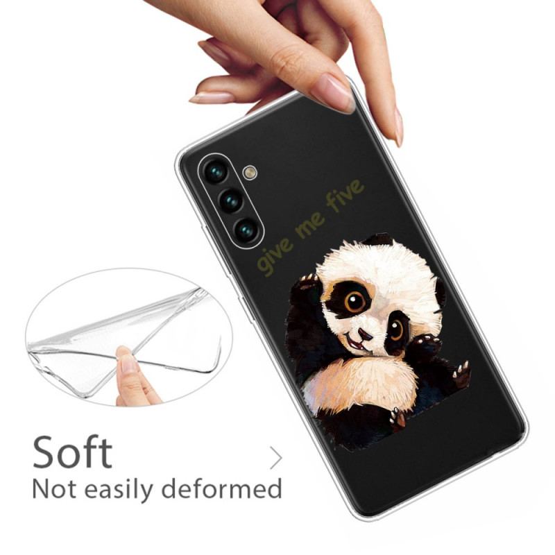Coque Samsung Galaxy A13 5G / A04s Panda Give Me Five