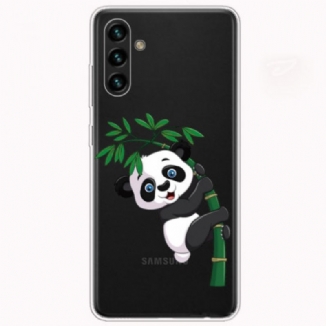 Coque Samsung Galaxy A13 5G / A04s Panda Sur Le Bambou