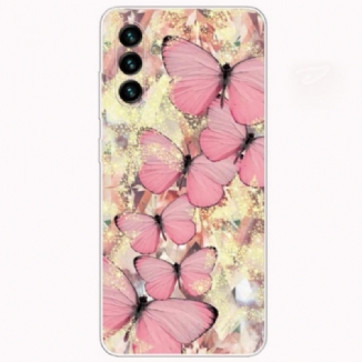 Coque Samsung Galaxy A13 5G / A04s Papillons Papillons