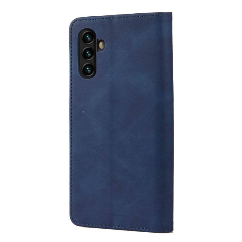 Flip Cover Samsung Galaxy A13 5G / A04s Effet Cuir Business Bicolore