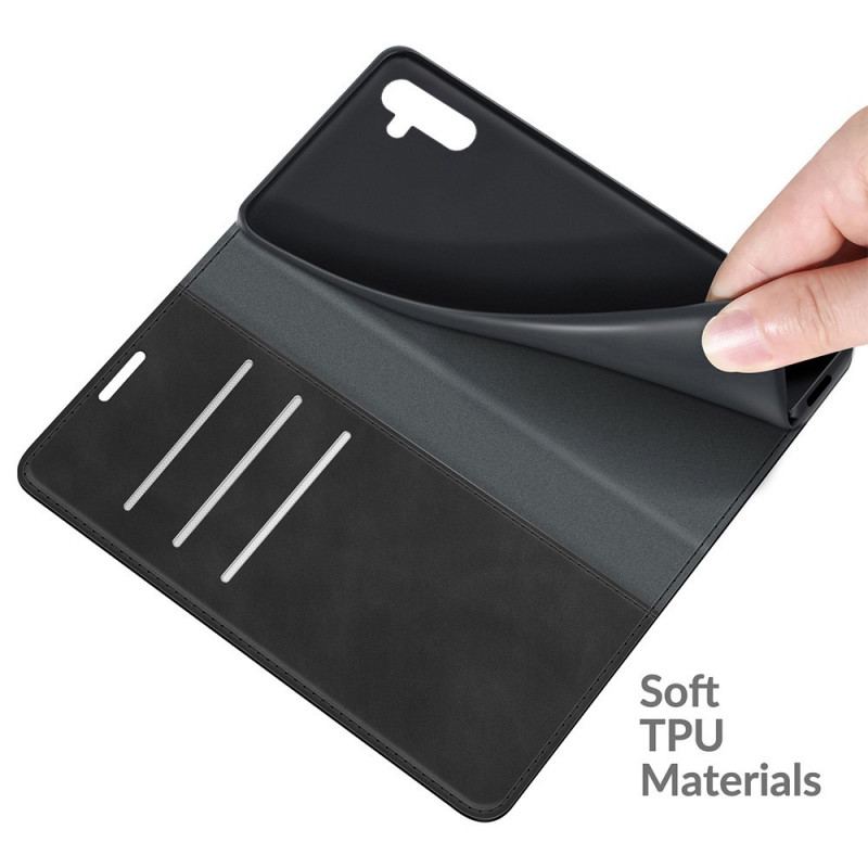 Flip Cover Samsung Galaxy A13 5G / A04s Style Cuir Design