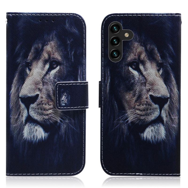 Housse Samsung Galaxy A13 5G / A04s Dreaming Lion