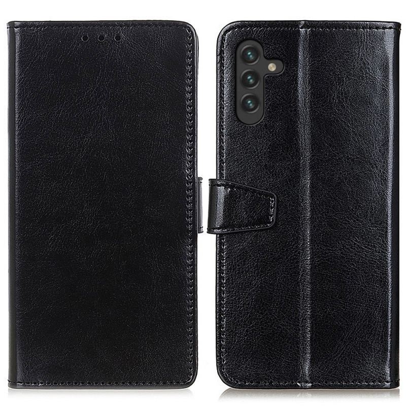 Housse Samsung Galaxy A13 5G / A04s Effet Cuir Brillant Simple