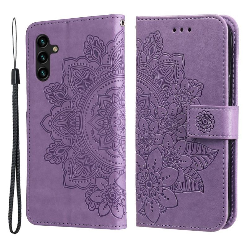 Housse Samsung Galaxy A13 5G / A04s Mandala de Fleurs