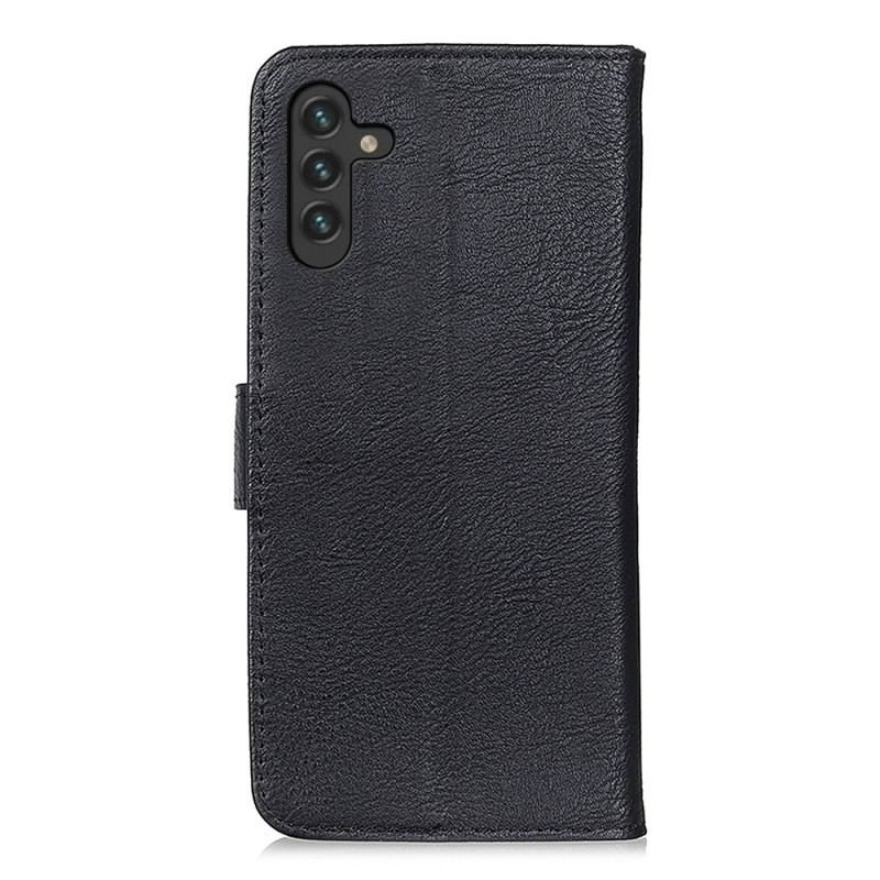 Housse Samsung Galaxy A13 5G / A04s Simili Cuir KHAZNEH