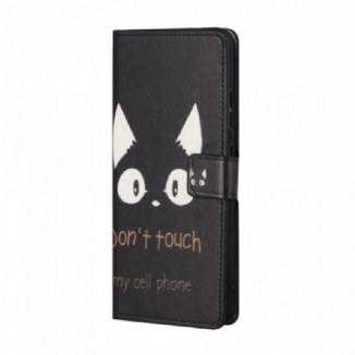 Housse Samsung Galaxy A13 5G Don't Touch My Cell Phone