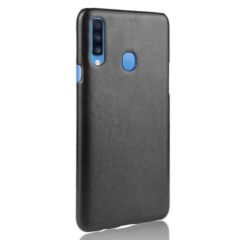 Coque Samsung Galaxy A20s Effet Cuir Litchi