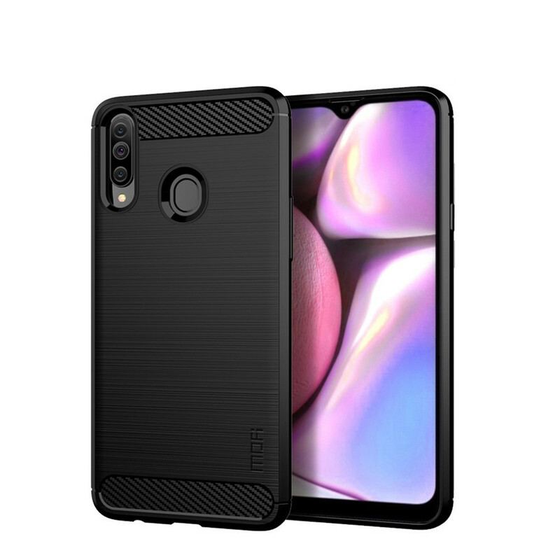 Coque Samsung Galaxy A20s Fibre Carbone Brossée MOFI