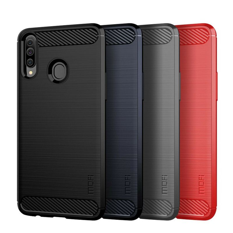 Coque Samsung Galaxy A20s Fibre Carbone Brossée MOFI