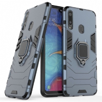 Coque Samsung Galaxy A20s Ring Résistante