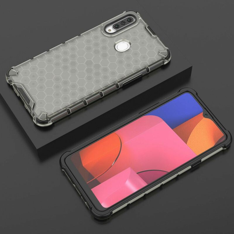 Coque Samsung Galaxy A20s Style Nid d'Abeille