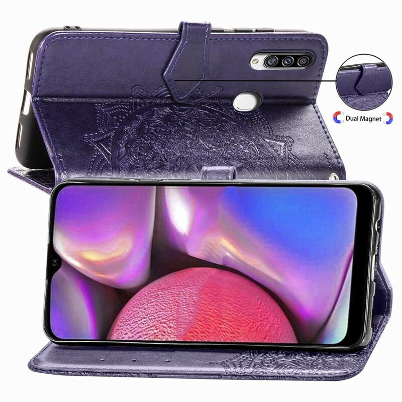 Housse Samsung Galaxy A20s Mandala Moyen Age
